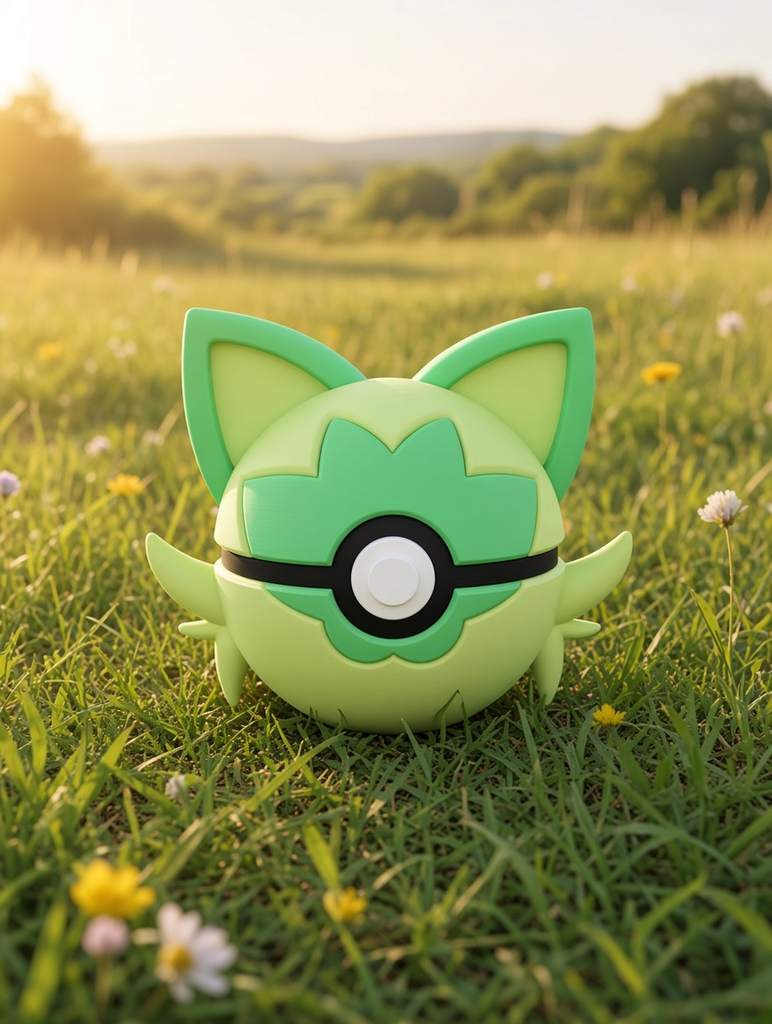 Sprigatito Character Ball – FABBOX 3D printed