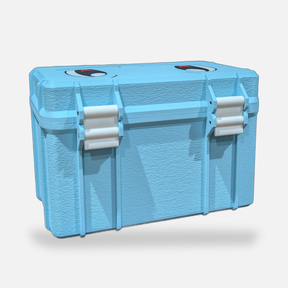 Squirtle Trading Card Top Loader Storage Box – FABBOX 3D printed – view 3