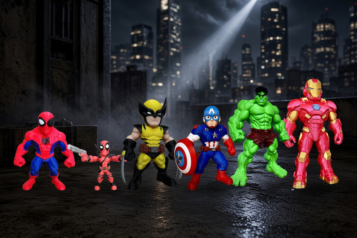 Superhero Figures – FABBOX 3D printed