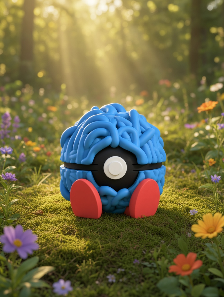 Tangela Character Ball – FABBOX 3D printed