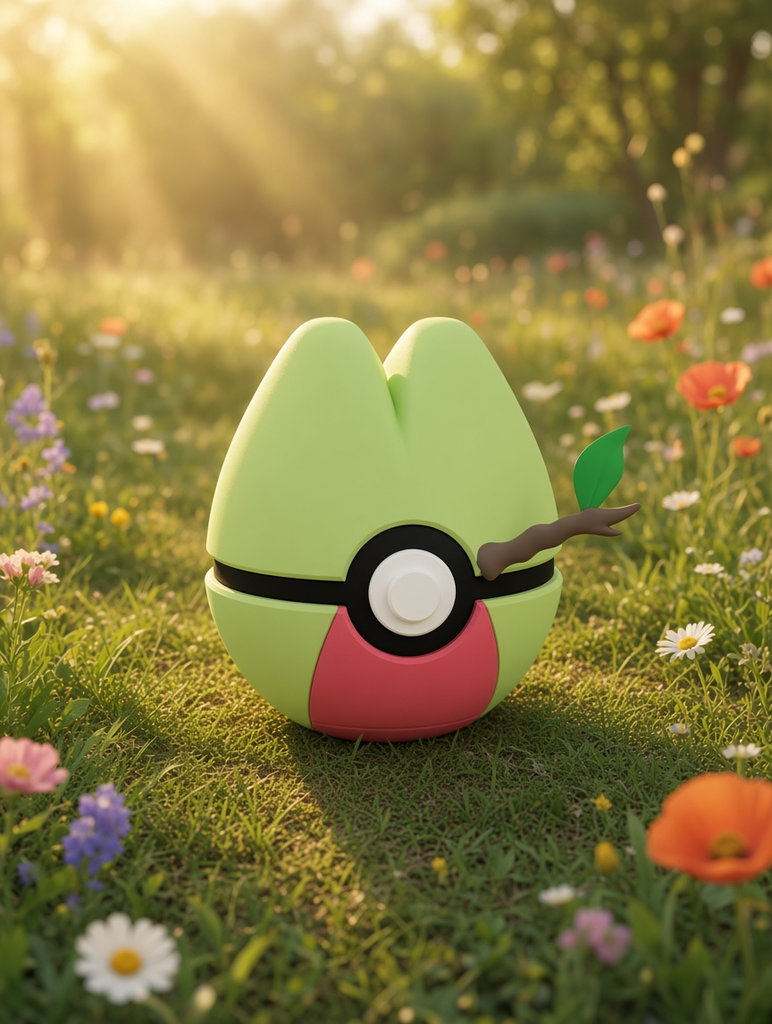 Treecko Character Ball – FABBOX 3D printed