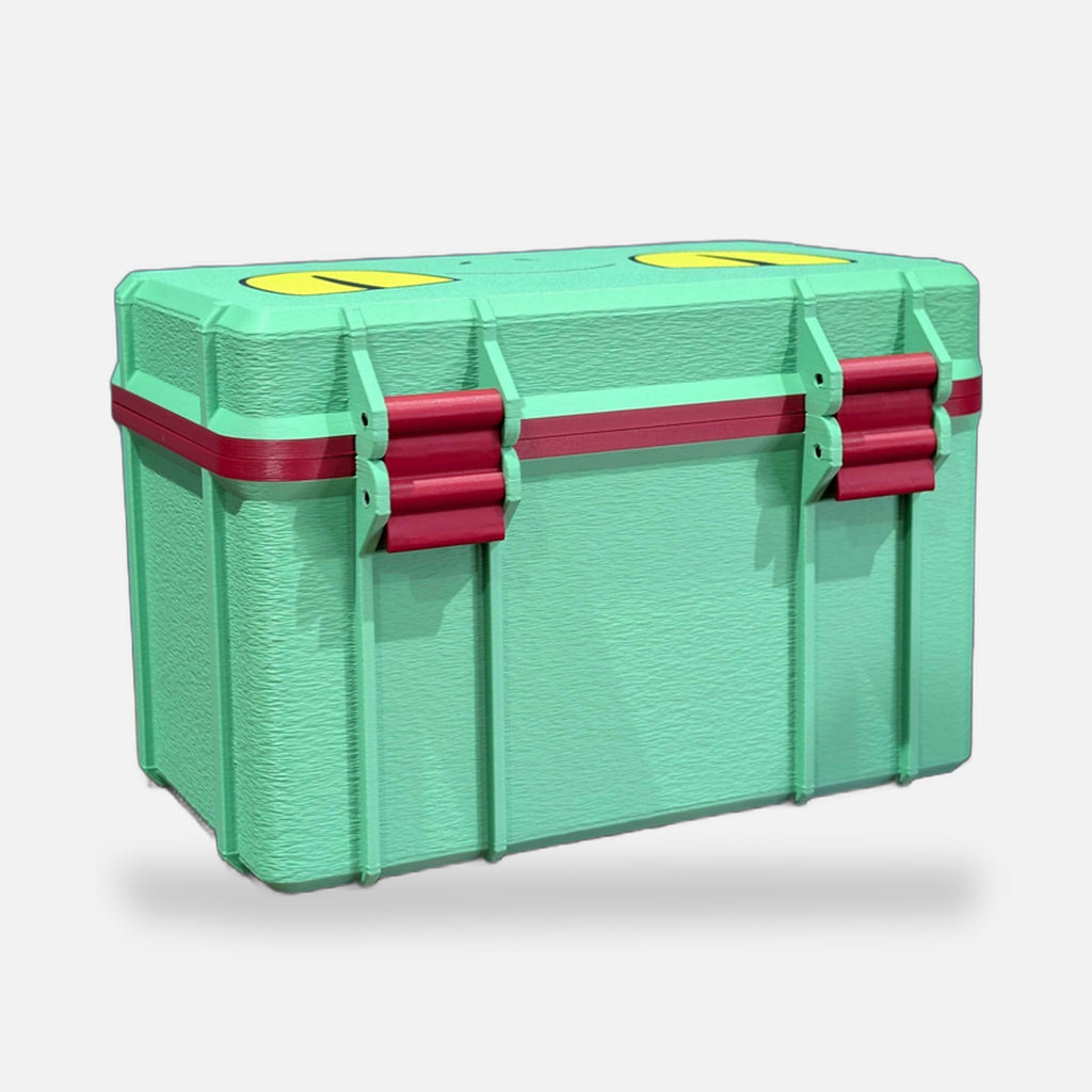 Treecko Trading Card Top Loader Storage Box – FABBOX 3D printed – view 3
