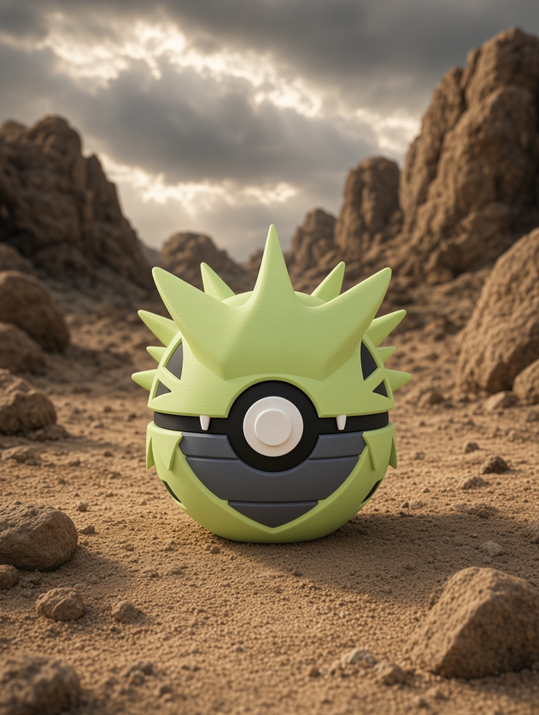Tyranitar Character Ball – FABBOX 3D printed
