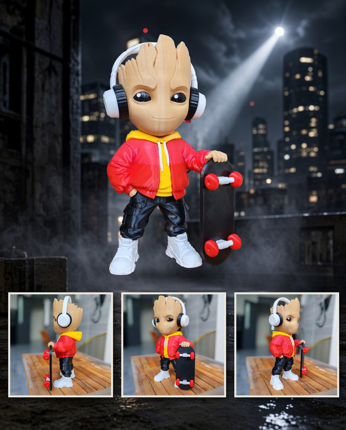 Urban Baby Groot – FABBOX 3D printed