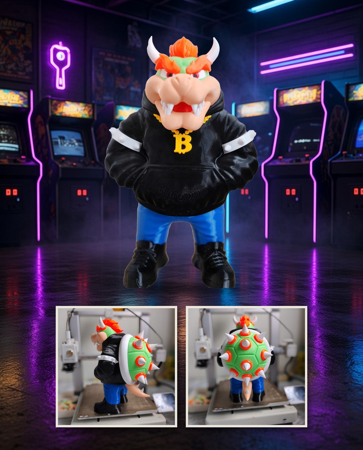 Urban Bowser – FABBOX 3D printed