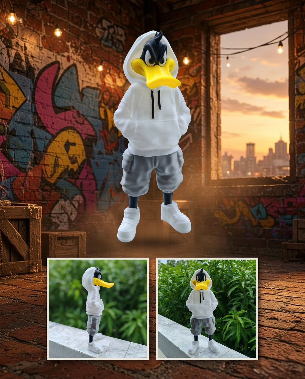Urban Daffy Duck – FABBOX 3D printed