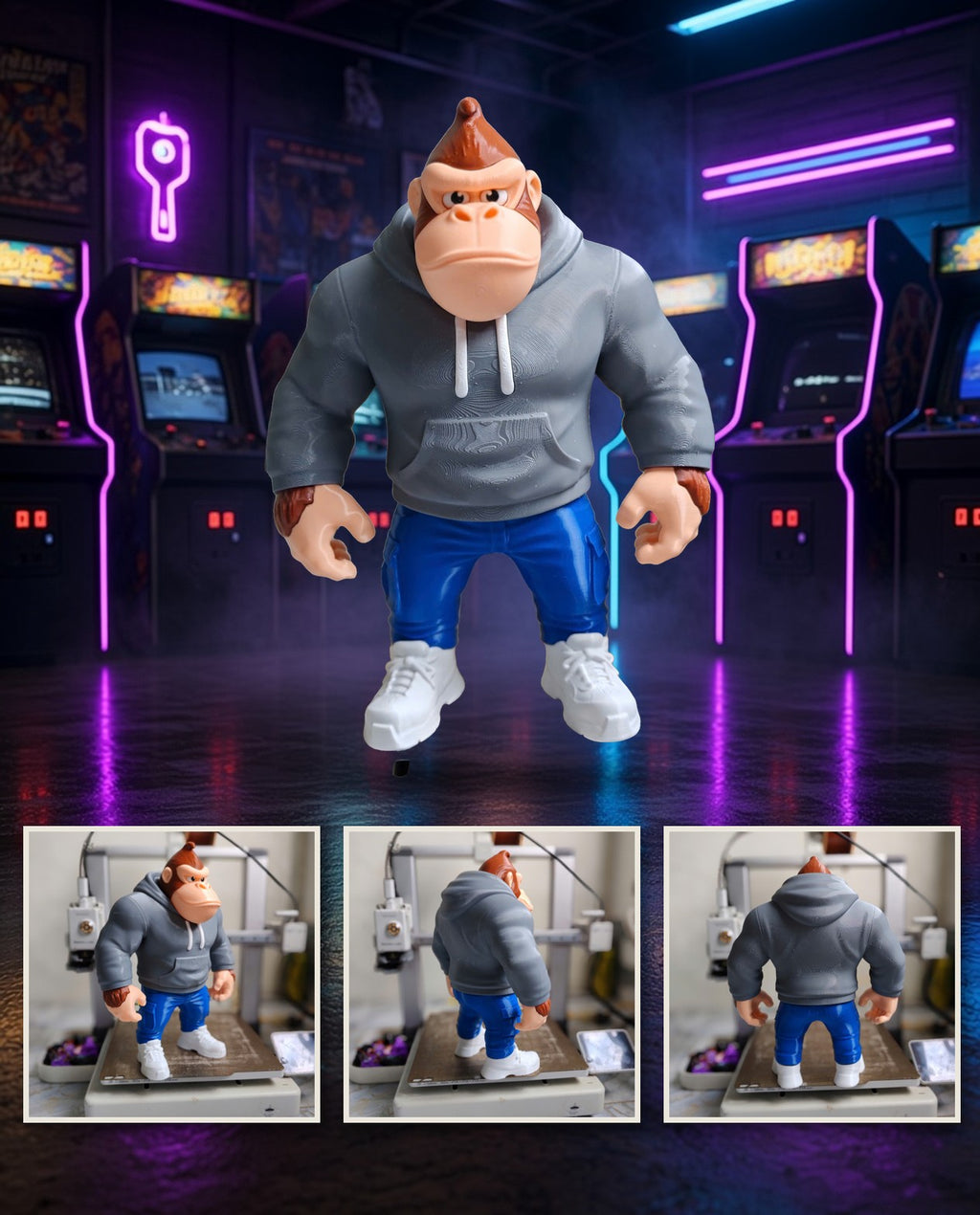 Urban Donkey Kong – FABBOX 3D printed
