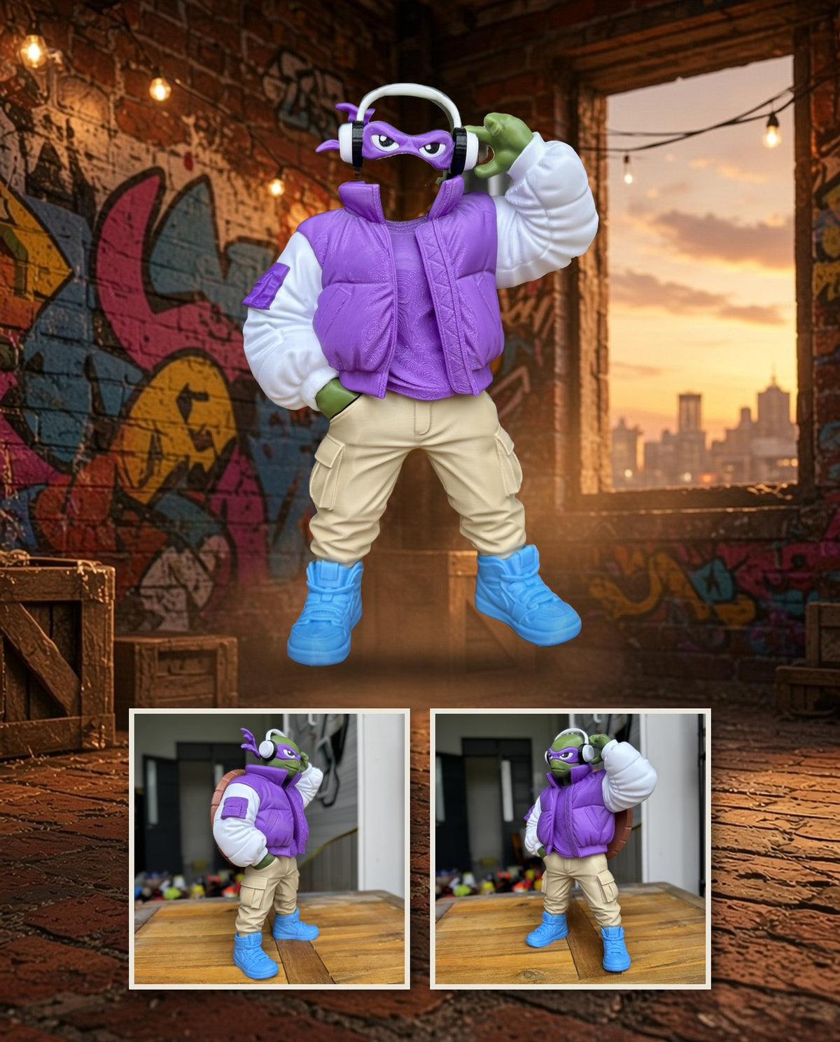 Urban Donnie – FABBOX 3D printed