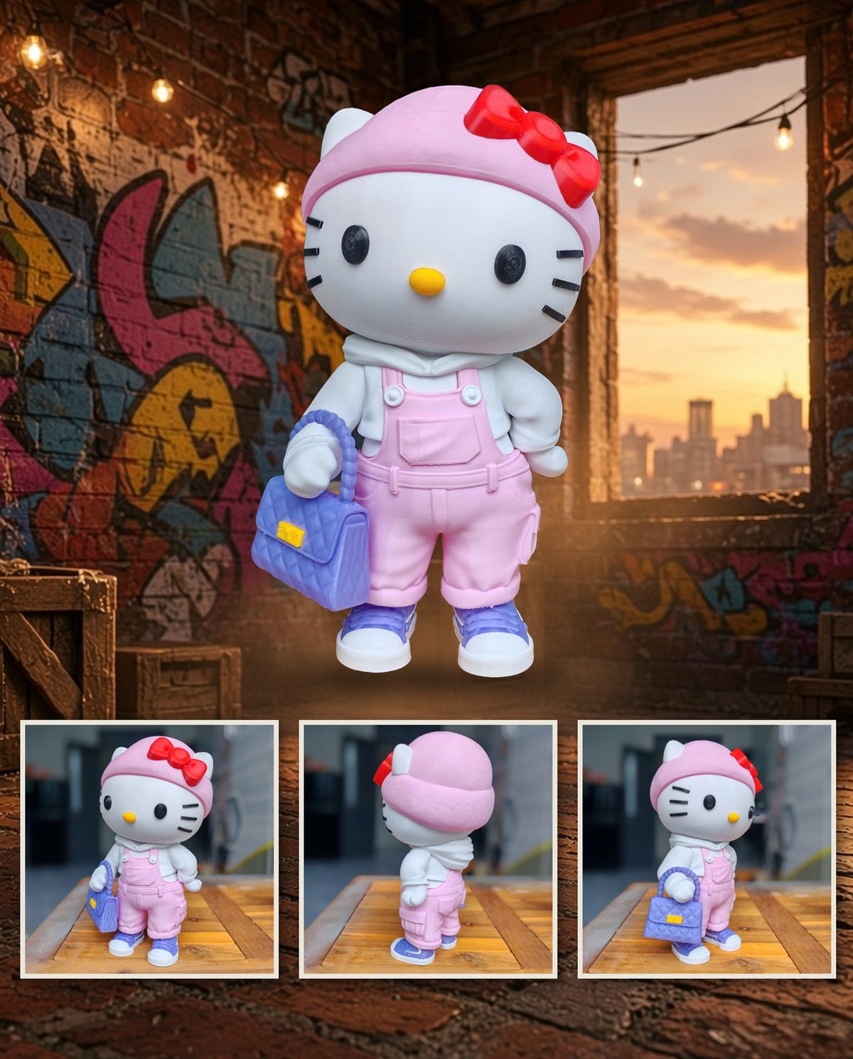 Urban Hello Kitty – FABBOX 3D printed