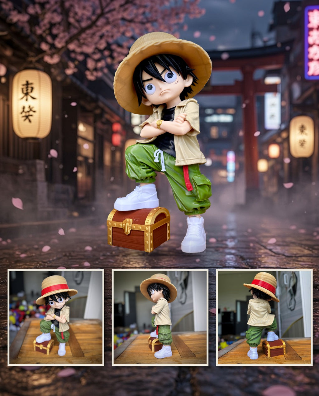 Urban Luffy – FABBOX 3D printed