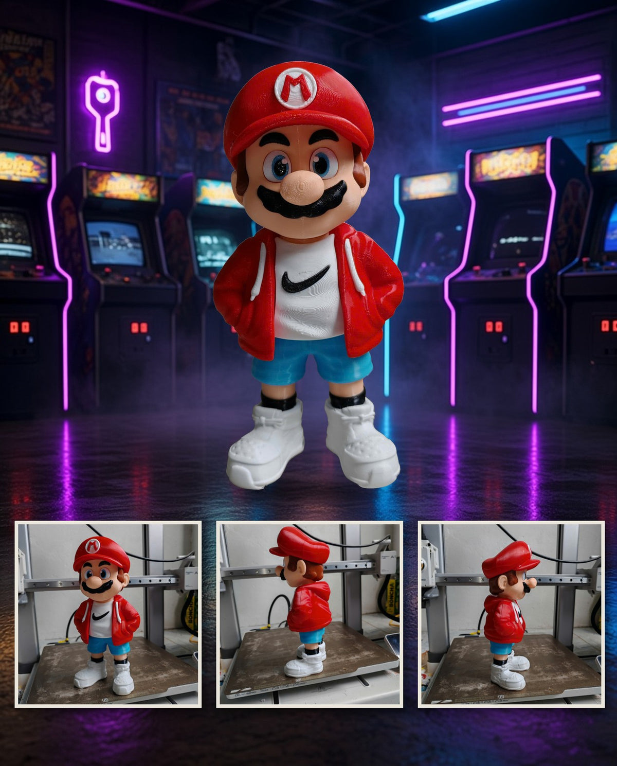 Urban Mario – FABBOX 3D printed
