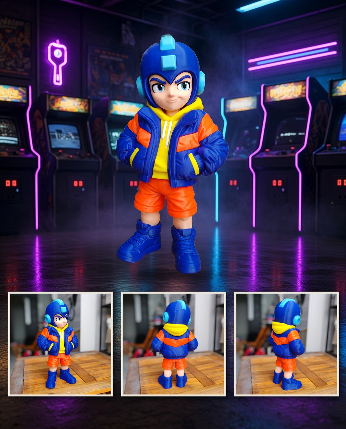 Urban Mega Man – FABBOX 3D printed