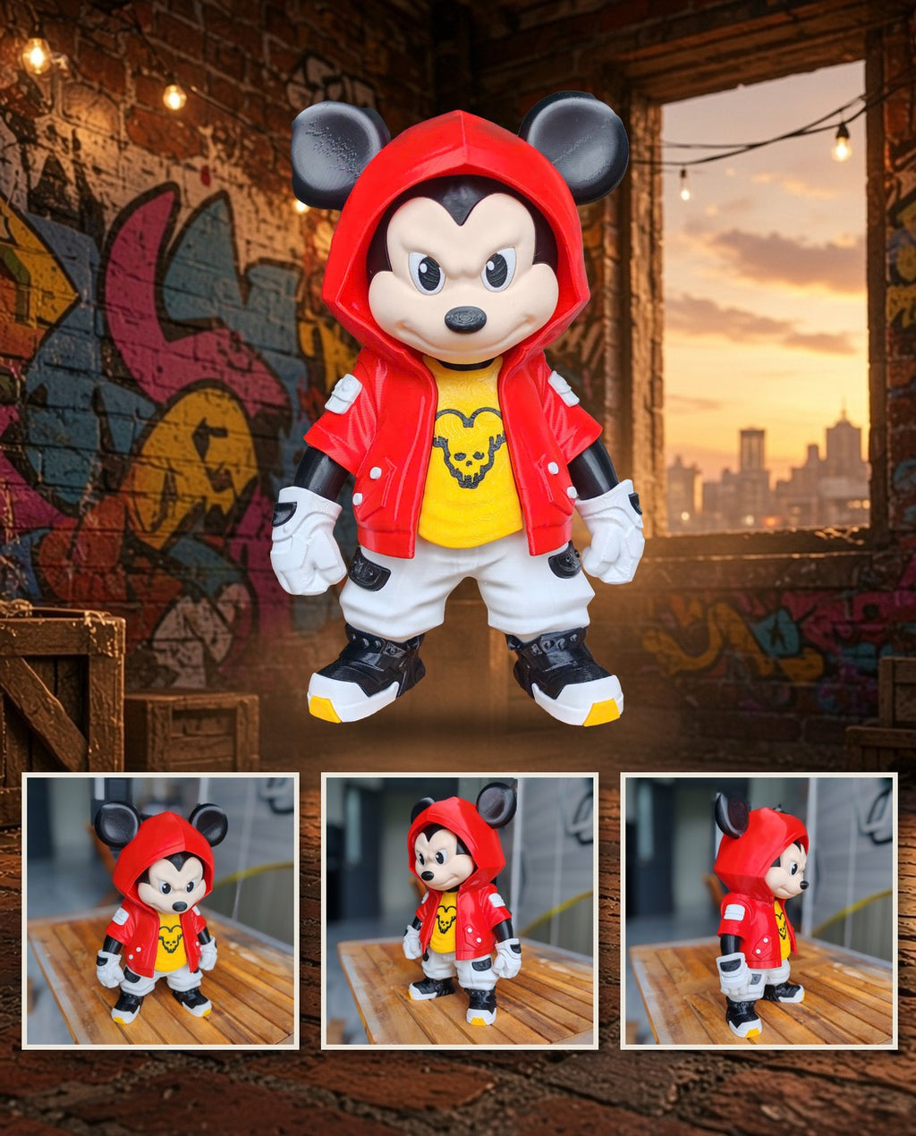 Urban Mickey Mouse – FABBOX 3D printed