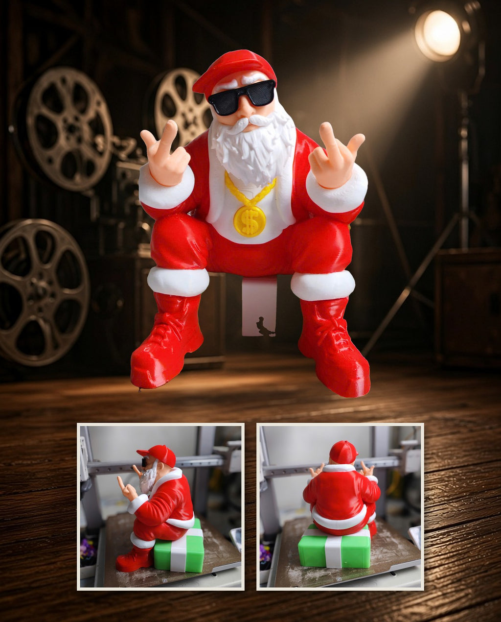Urban Santa – FABBOX 3D printed