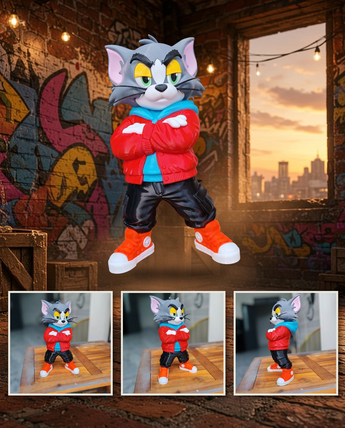 Urban Tom – FABBOX 3D printed