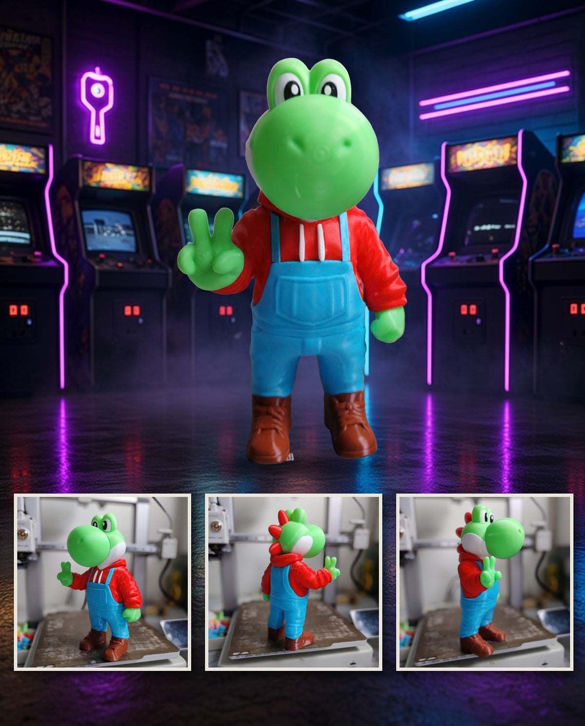 Urban Yoshi – FABBOX 3D printed
