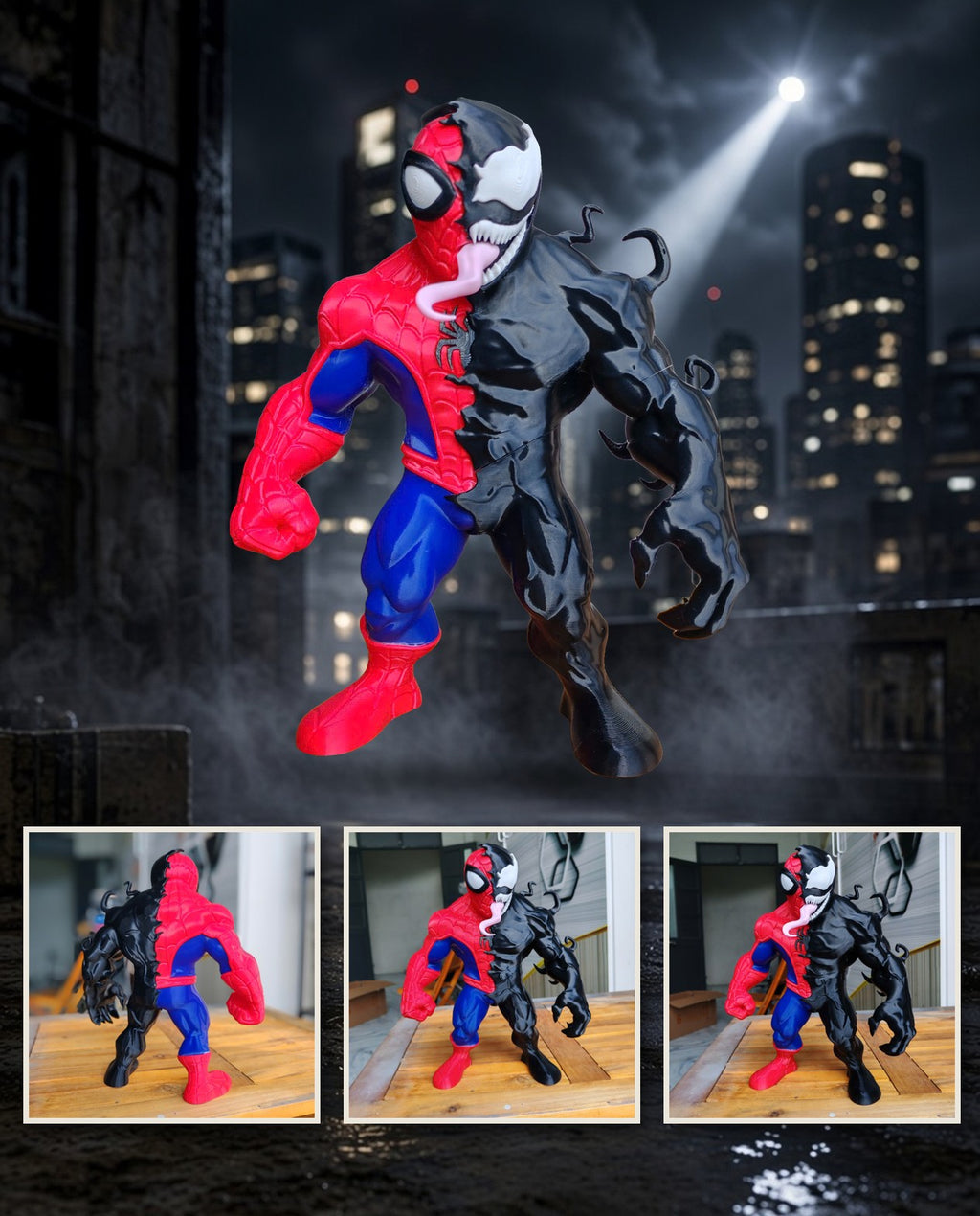 Venomized Spider-Man – FABBOX 3D printed