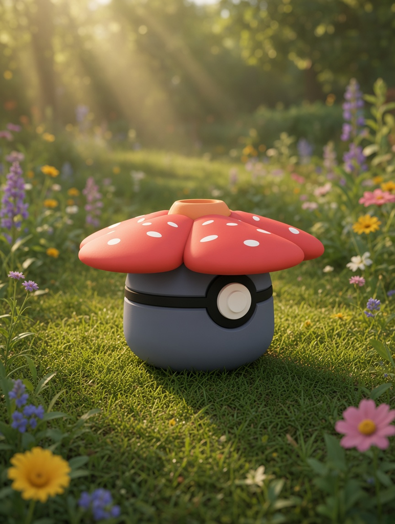 Vileplume Character Ball – FABBOX 3D printed