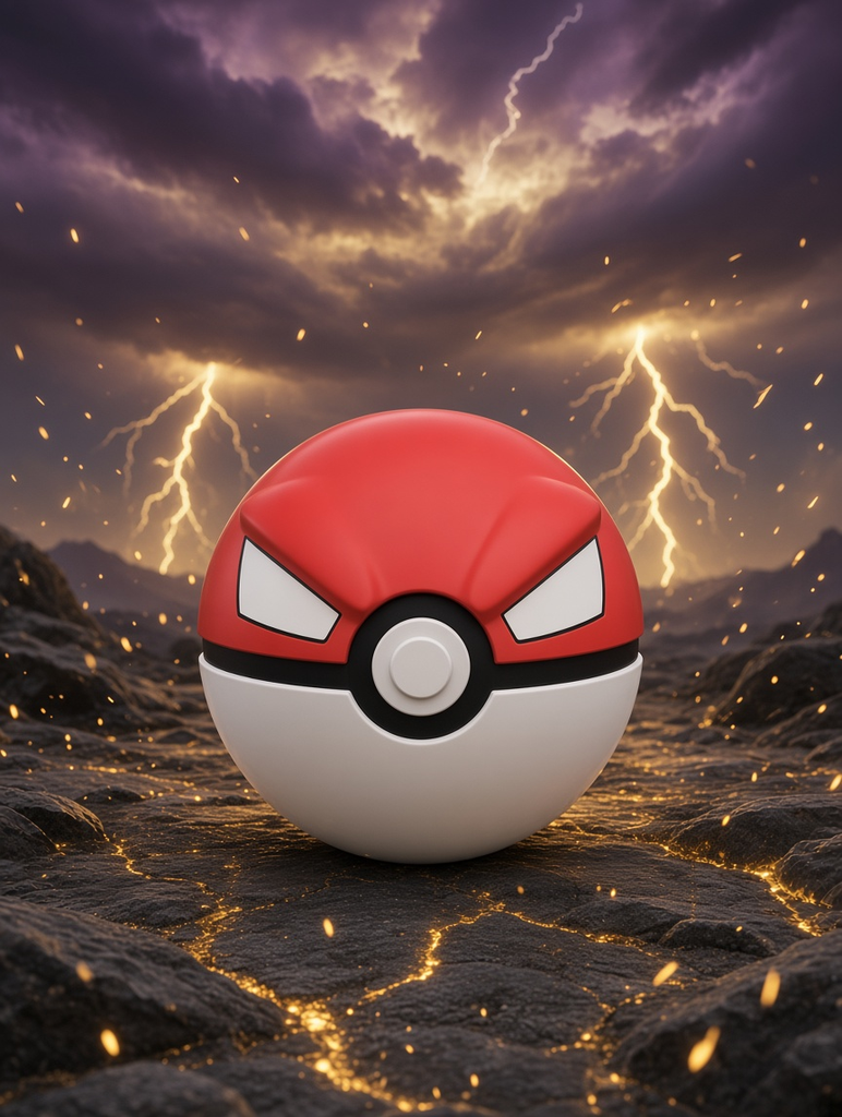 Voltorb Character Ball – FABBOX 3D printed