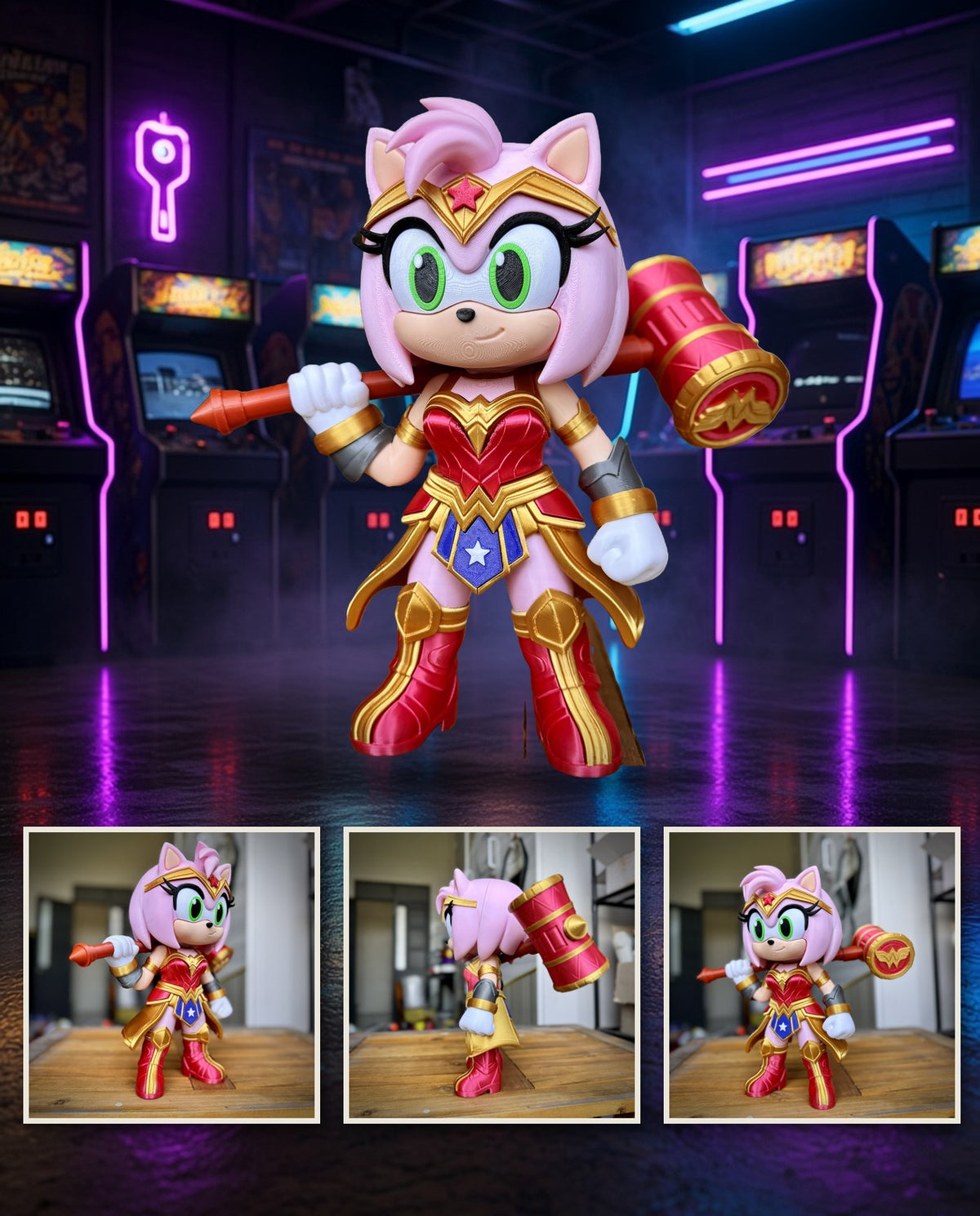 Wonder Amy – FABBOX 3D printed