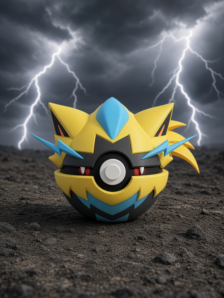 Zeraora Character Ball – FABBOX 3D printed