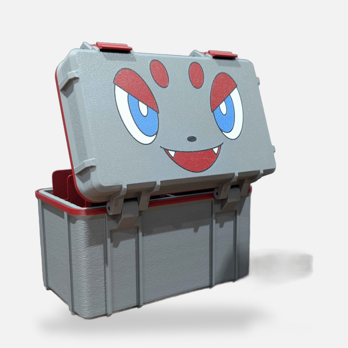 Zorua Trading Card Top Loader Storage Box – FABBOX 3D printed